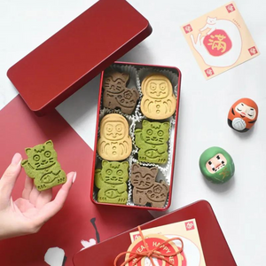 CATCHI Cake - 茶味三貓兄弟新年手工曲奇禮盒