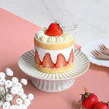 CATCHI Cake - Japanese Strawberry x Greek Yogurt Mochi Chiffon Cake