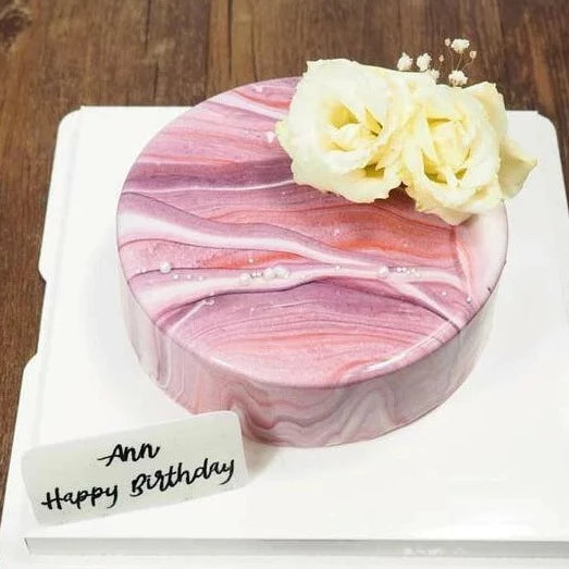 Cake Aholic - 雲石鏡面蛋糕 Pinky