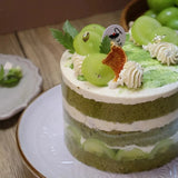 ho9cake - Green Grapes, Jasmine, Green Tea Cake