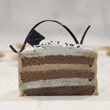 Cake Aholic - Black Sesame Mochi Hojicha Cake