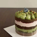 Cake Aholic - Pistachio Raspberry Cake
