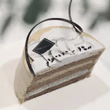 Cake Aholic - 黑芝麻麻糬焙茶戚風蛋糕