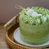 ho9cake - Pistachio Cake with Mochi