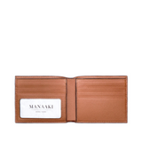 Mannaki - 雙線短錢包(男版)皮革工作坊