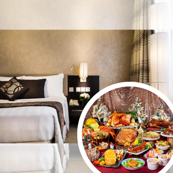 Gloucester Luk Kwok - Staycation Package for 2 with Opulent Dinner Buffet (Dec 2023 - Jan 2024)