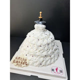Rare Heart - Wedding Cake (6 inches)