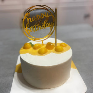 As Soon As Patisserie -  Passion Fruit Mango Chiffon Cake