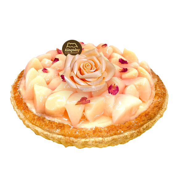Kingsley Cafe - Mother's Day Japanese Peach Puff Pastry Tart