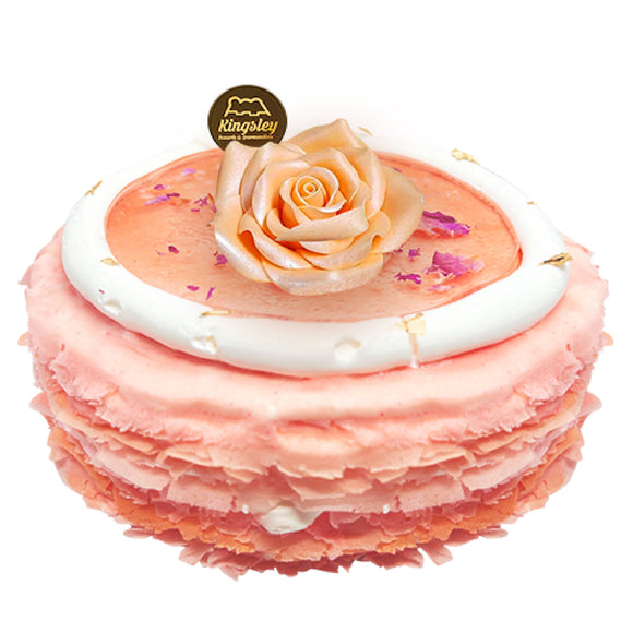山下菓子 - 母親節版7.5寸櫻花千層蛋糕