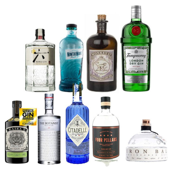 The Ultimate Gin Flight (9 bottles)