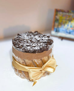 As Soon As Patisserie - Chocolate Hazelnut Charlotte Cake