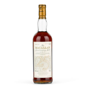 The Macallan Anniversary Malt Single Malt Scotch Whisky 1968, 25 Year Old, Speyside, Highlands, Scotland - 750mL