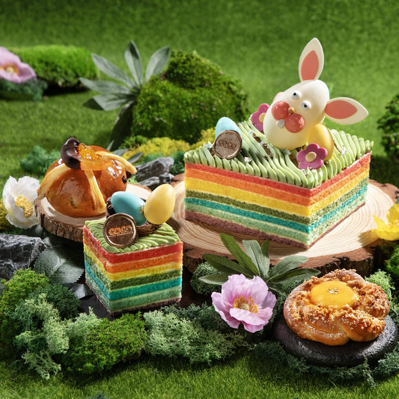 COCO | The Mira Hong Kong - Rainbow Layers Cake【Easter Limited Edition】