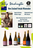 Kelly Washington Organic Chardonnay 2018, Marlborough, New Zealand - 750ml - OKiBook Shop