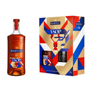 Martell V.S.O.P. Limited Edition by Christoph Niemann Cognac, France - 700ml (w/ Glass)