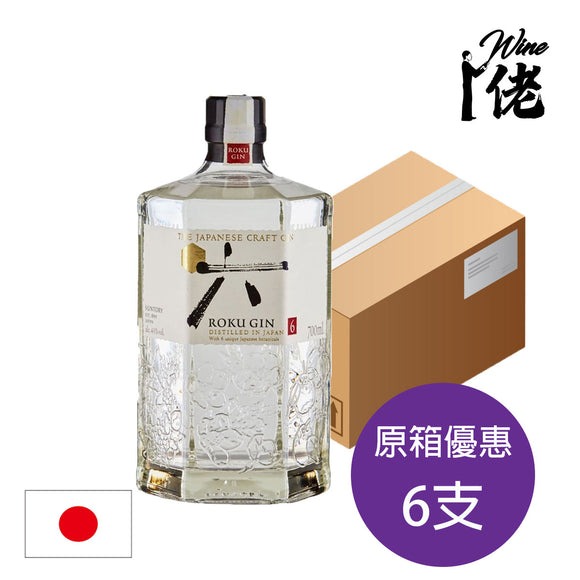 Roku Craft Gin (6支) - 一支700ml