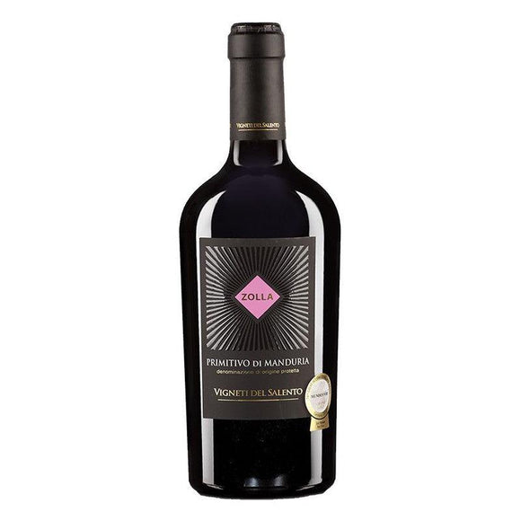 Primitivo di Manduria, Zolla 2018, Vigneti del Salento, Puglia, Italy - 750ml - OKiBook Shop